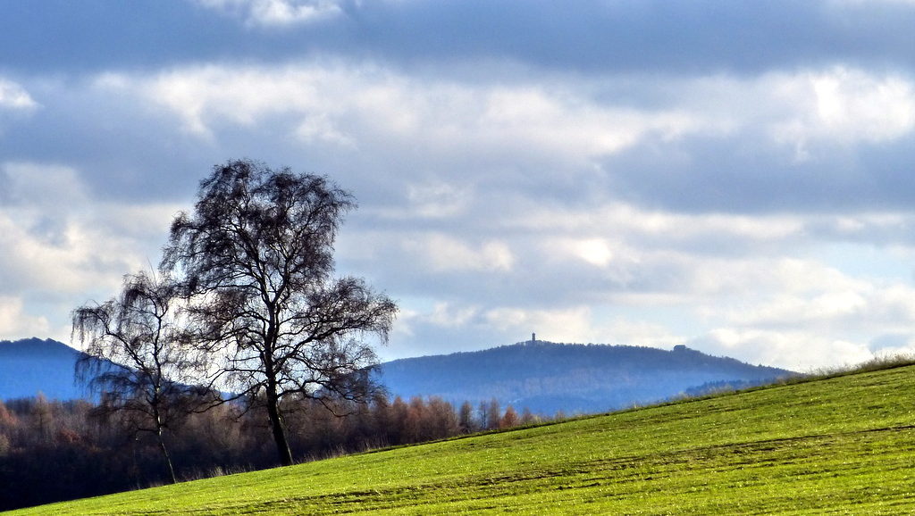 Landschaftsbild Zittauer Gebirge